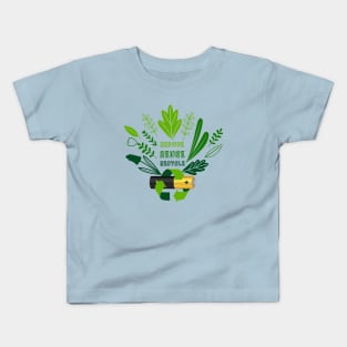 Reduce Reuse Recycle Kids T-Shirt